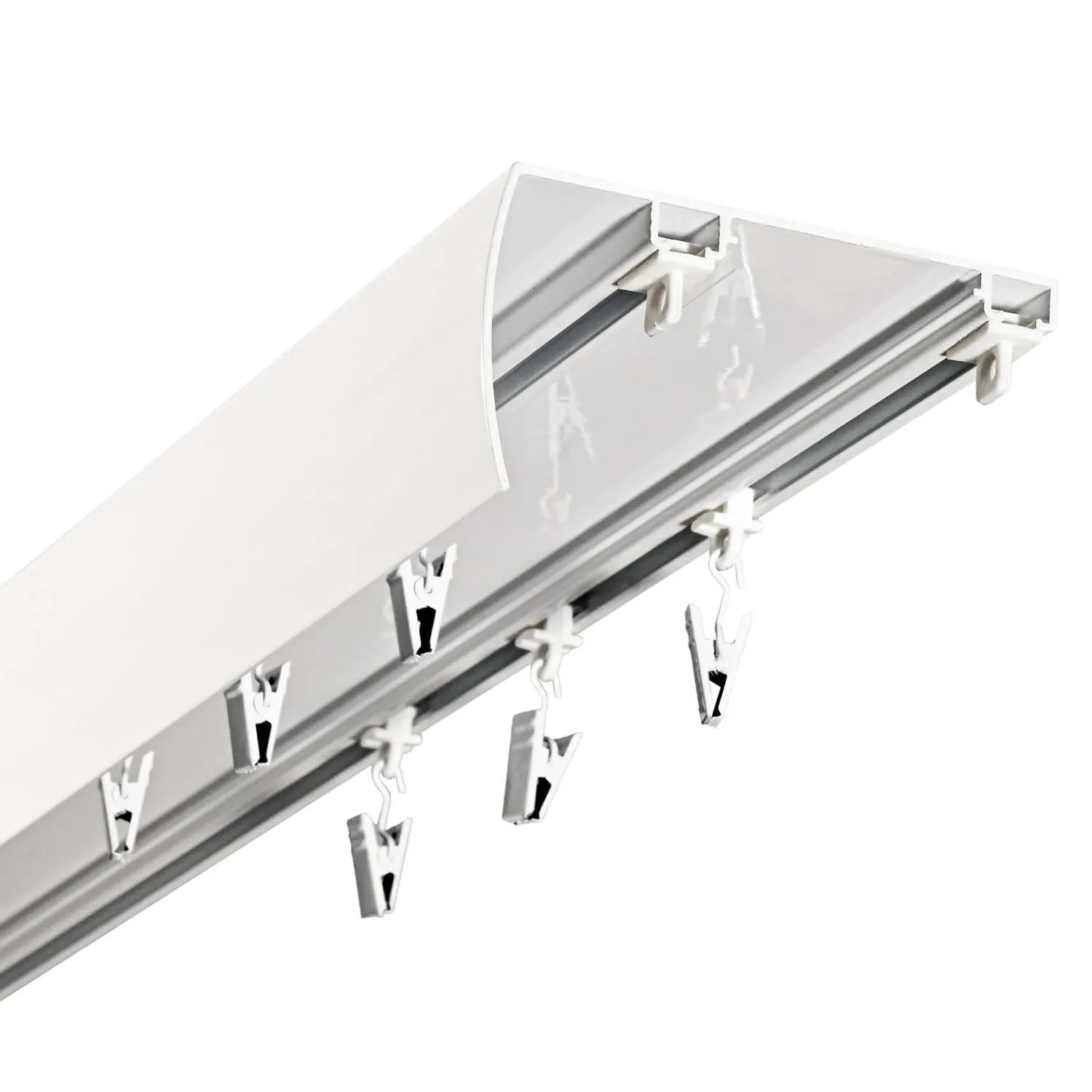 Kowalski Szyna aluminiowa z osłoną WIDE żabka 750 cm biała