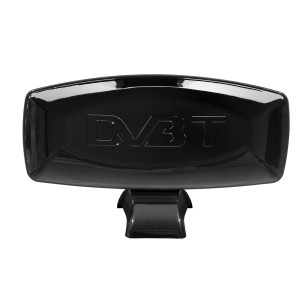 Czarna antena DVB-T dla optymalnego odbioru.