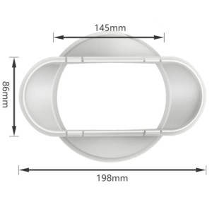 Mission Air Adapter do rury klimatyzatora uniwersalny śr. 13/15cm