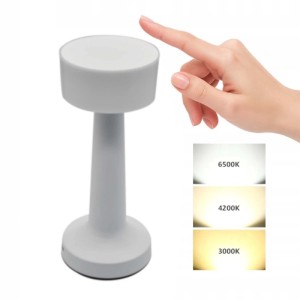 Düwi Lampa stołowa ładowalna LIRA 2W 3000/4200/6500K 120lm biała