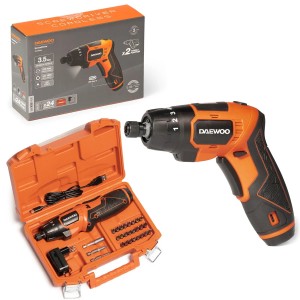 DAEWOO Wkrętarka akumulatorowa DAA 3620 Li Plus Set 3,6V