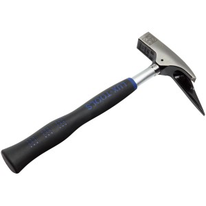 Młotek ciesielski LUX 600g z rurkowym trzonkiem i ergonomicznym uchwytem dla komfortowej pracy.
