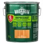 VIDARON Impregnat do drewna, Teak Naturalny, puszka 9L. Ochrona drewna do ogrodzeń, mebli ogrodowych i więcej.