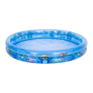 Zestaw basen + piłka + koło nadmuchiwane WODNY ŚWIAT - śr. 95 cm, wys. 66 cm