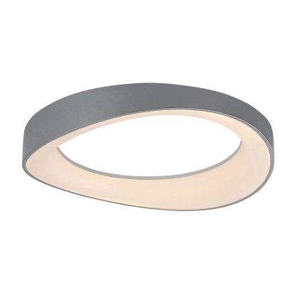 Rabalux Lampa sufitowa LED Iliana 56W 3000K 6650lm srebrna