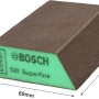 Blok ścierny z pianki Bosch Expert Combi S470, super drobny, 69x97x26mm, do szlifowania dokładnego.