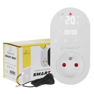 Mission Air Gniazdo regulatora temperatury Smart Nest biały