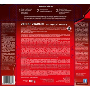Arox Preparat Maki ziarno na nornice ze stacją 100 g