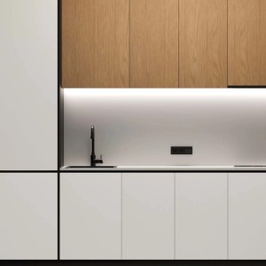 Eko-Light Profil LED wpuszczany MB zestaw z kloszem mlecznym 2 m biały