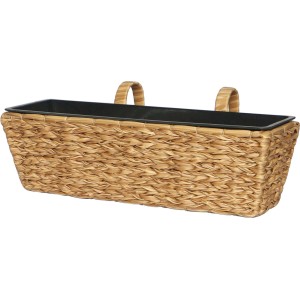 t.b.t. skrzynka na kwiaty z hiacyntu wodnego z czarną wkładką.