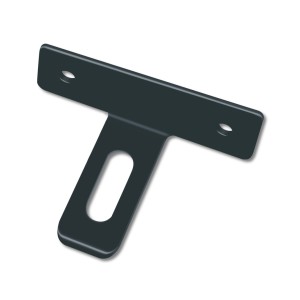 Okucie t.b.t. do płotów i bram ogrodowych, czarne.