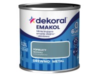 Dekoral Emalia Emakol Strong popielaty matowy 200 ml