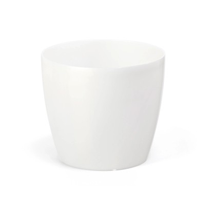 Osłonka plastikowa Magnolia perła - śr. 21 cm