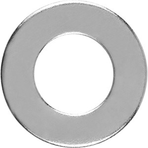 LUX-TOOLS Podkładka płaska stal nierdzewna 6,4mm 50szt.