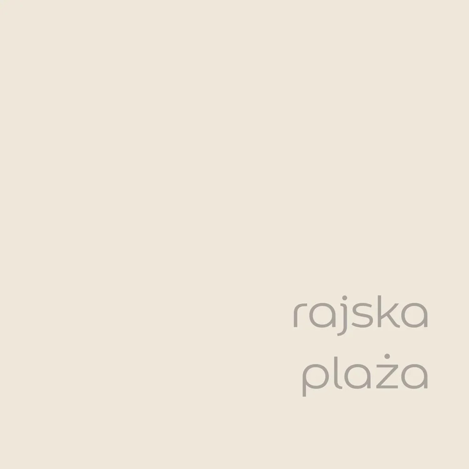 Próbka koloru farby do ścian t.b.t. w odcieniu 'Rajska Plaza'.