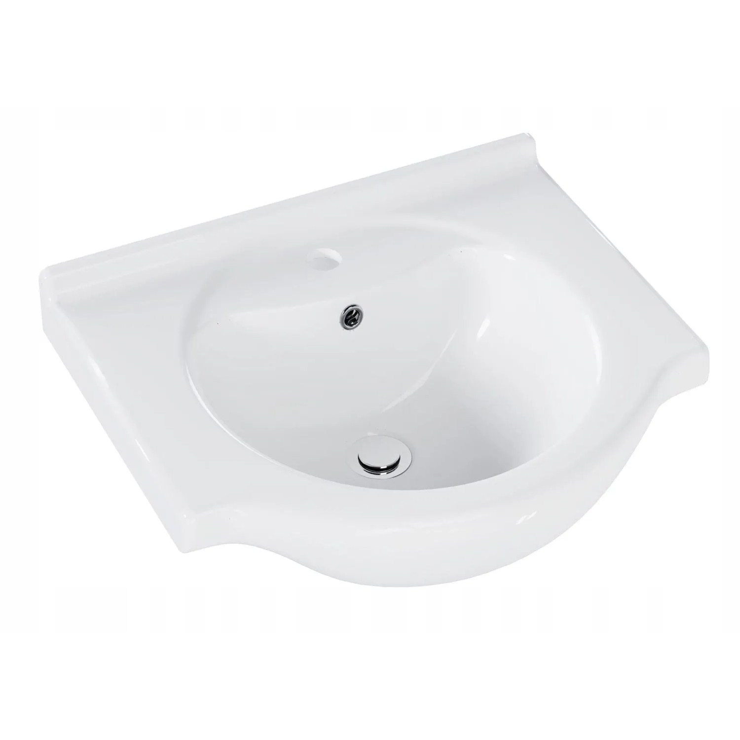Astor Zestaw Aspen szafka i umywalka biała 51x88x43 cm_4