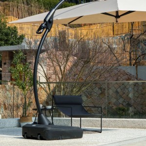 Esti&Esta Parasol ogrodowy SOLANO beżowy - 300 x 400 cm