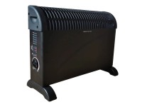 Volteno Konwektor elektryczny z nawiewem max. 2000 W czarny Volteno Konwektor elektryczny z nawiewem max. 2000 W czarny