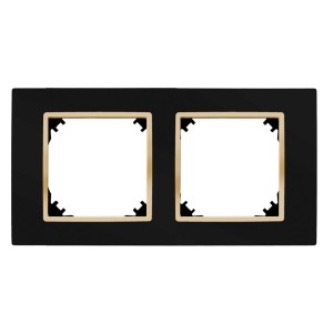 Czarna ramka t.b.t. na dwa zdjęcia, kategoria: Ramki.