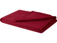 Koc polarowy 130 x 160 cm czerwony