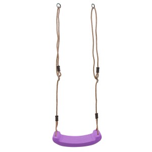 4IQ Siedzisko huśtawki regulowane fioletowe 9 x 42 x 17 cm