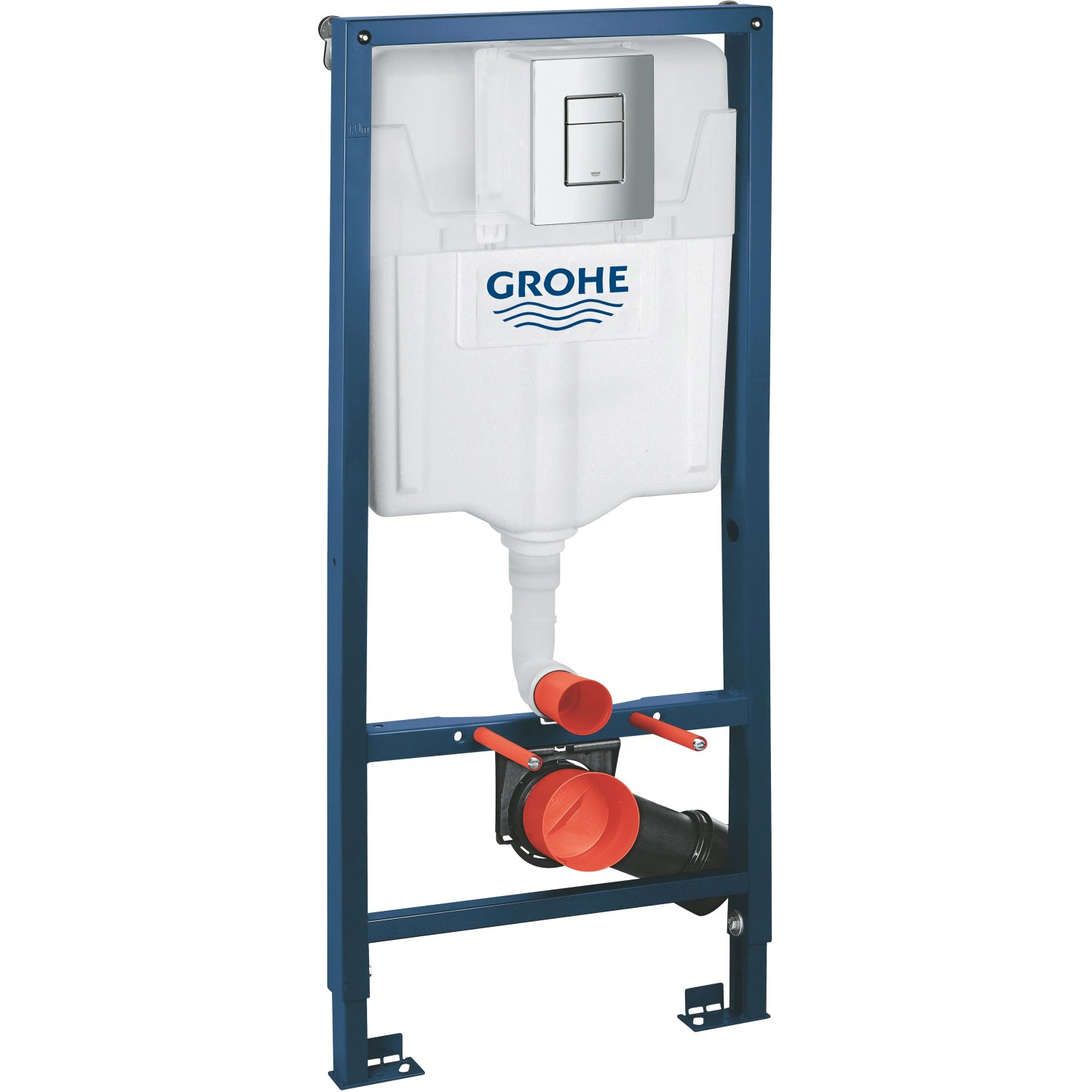 Grohe QuickFix Solido element podtynkowy WC ze spłuczką Skate Cosmopolitan chrom.