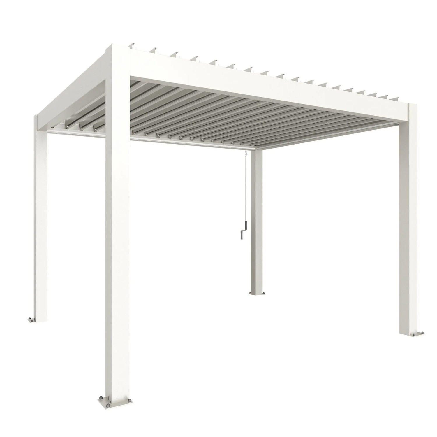 Biohort Pergola 3,5 m x 3 m biała