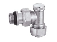 Hydroland Zawór grzejnika kątowy powrotny PEX 1/2x16 Hydroland Zawór grzejnika kątowy powrotny PEX 1/2x16