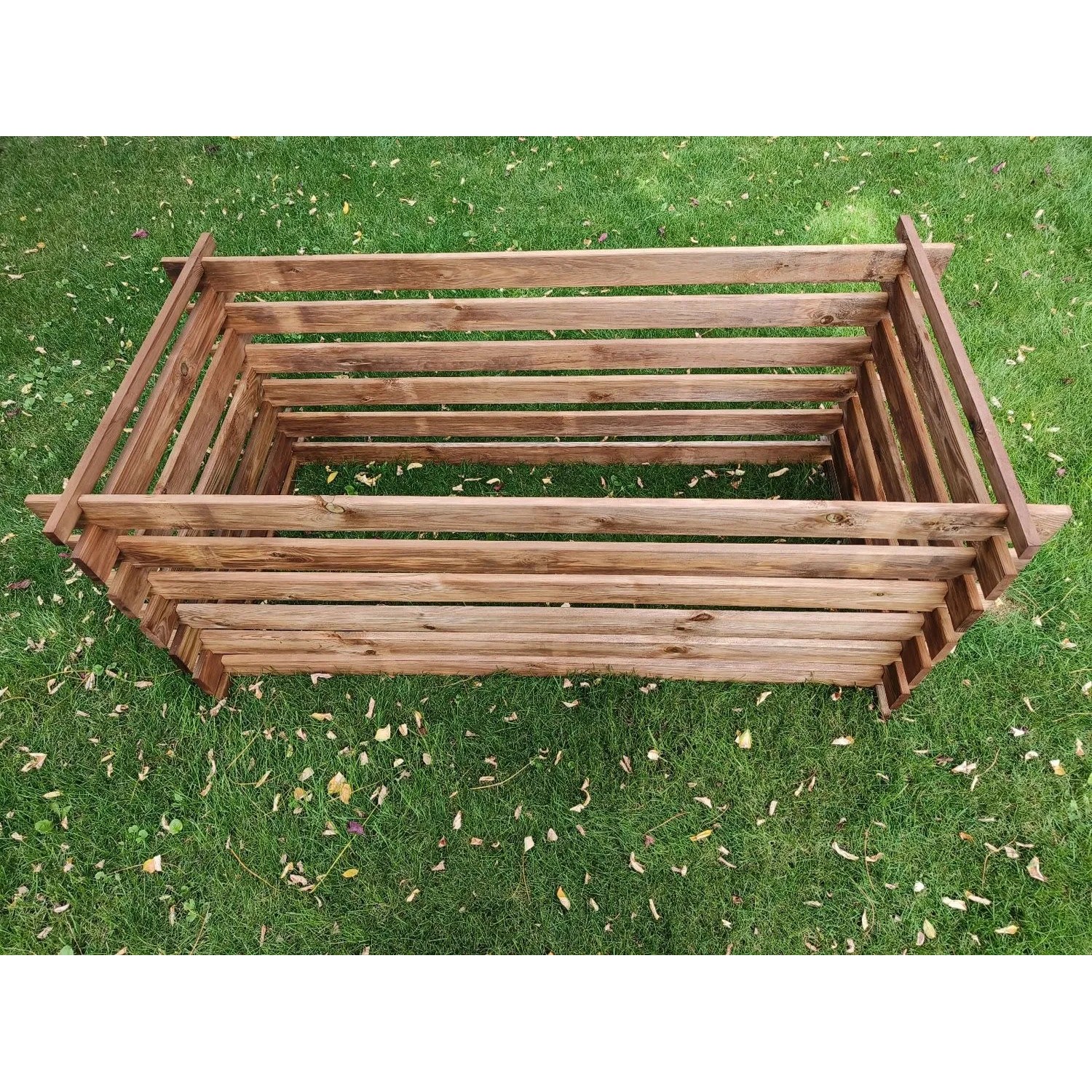 Werth-Holz Kompostownik drewniany - 140x70x60 cm_4