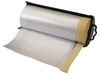 LUX-TOOLS Folia maskująca z taśmą z dyspenserem 1,4 m x 33 m