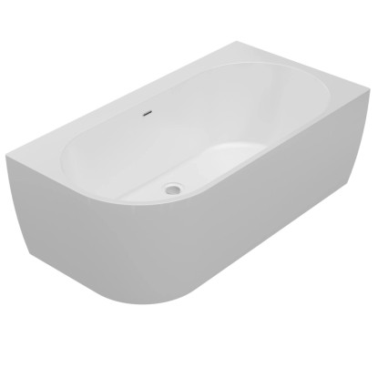 Wanna Loria 159 x 84 cm narożna asymetryczna prawa