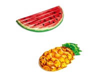 Materac owocowy 174 x 96 cm arbuz lub ananas