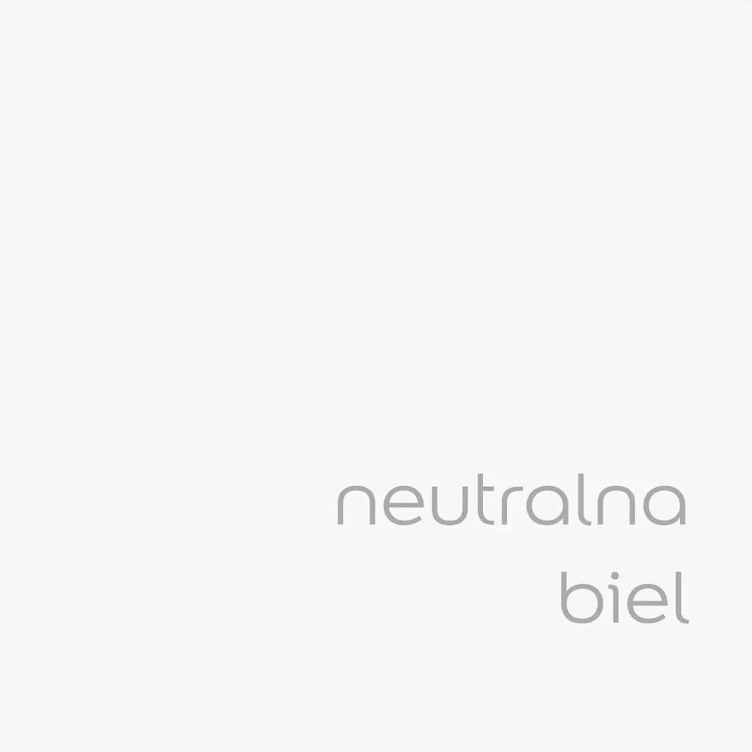 Próbka koloru: t.b.t. farba do ścian w neutralnej bieli do wnętrz.
