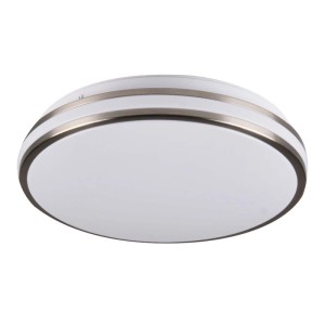 Goldlux Plafon LED ORBIT 24W 4000K 2600lm śr. 38 cm nikiel