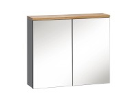 Szafka Bali lustrzana Grafit 60 x 20 x 70