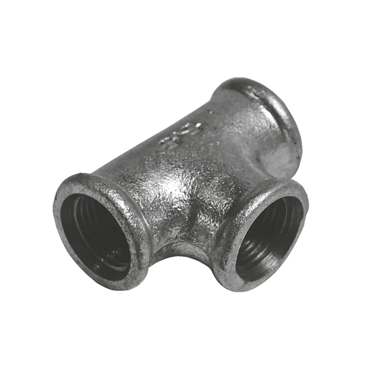 Trójnik 1/2" żeliwny ocynkowany