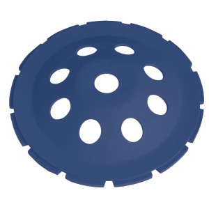 Niebieska diamentowa tarcza szlifierska LUX, średnica 180 mm, do szlifierek kątowych.