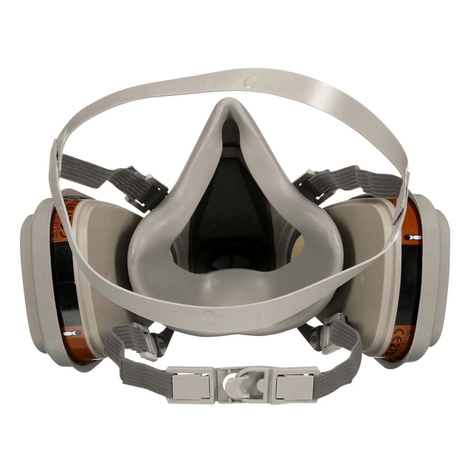Maska 3M 6002 do malowania natryskowego, respirator z filtrami do gazów i oparów organicznych.