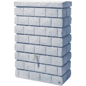 Garantia Rocky Junior 300 l Light Granite zbiornik naścienny imitujący kamień z kranem.