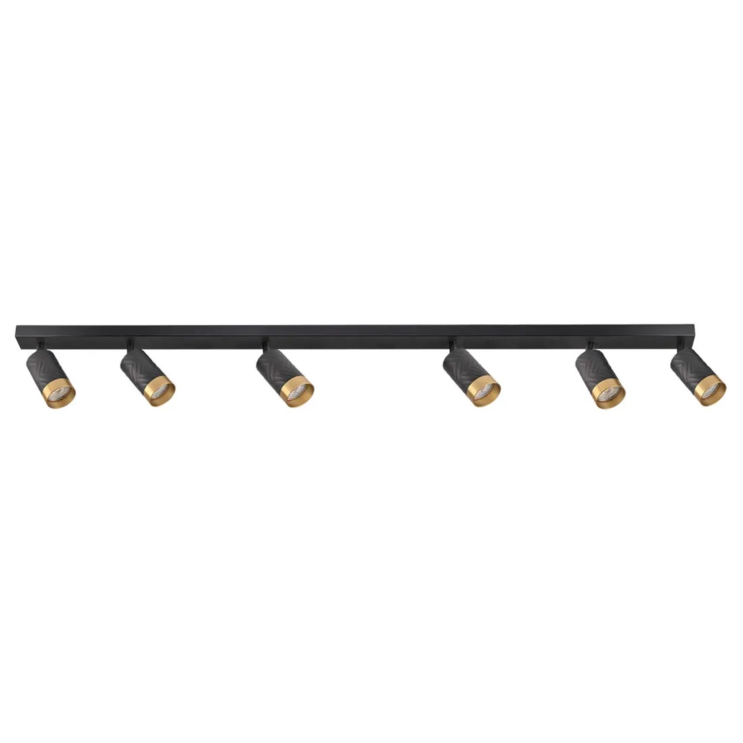 Goldlux Listwa ARRAS 6xGU10 czarno-złota