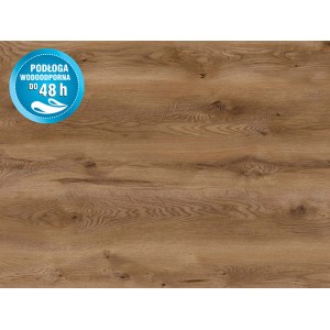 Panel podłogowy o wyglądzie drewna, wodoodporny do 48h.
