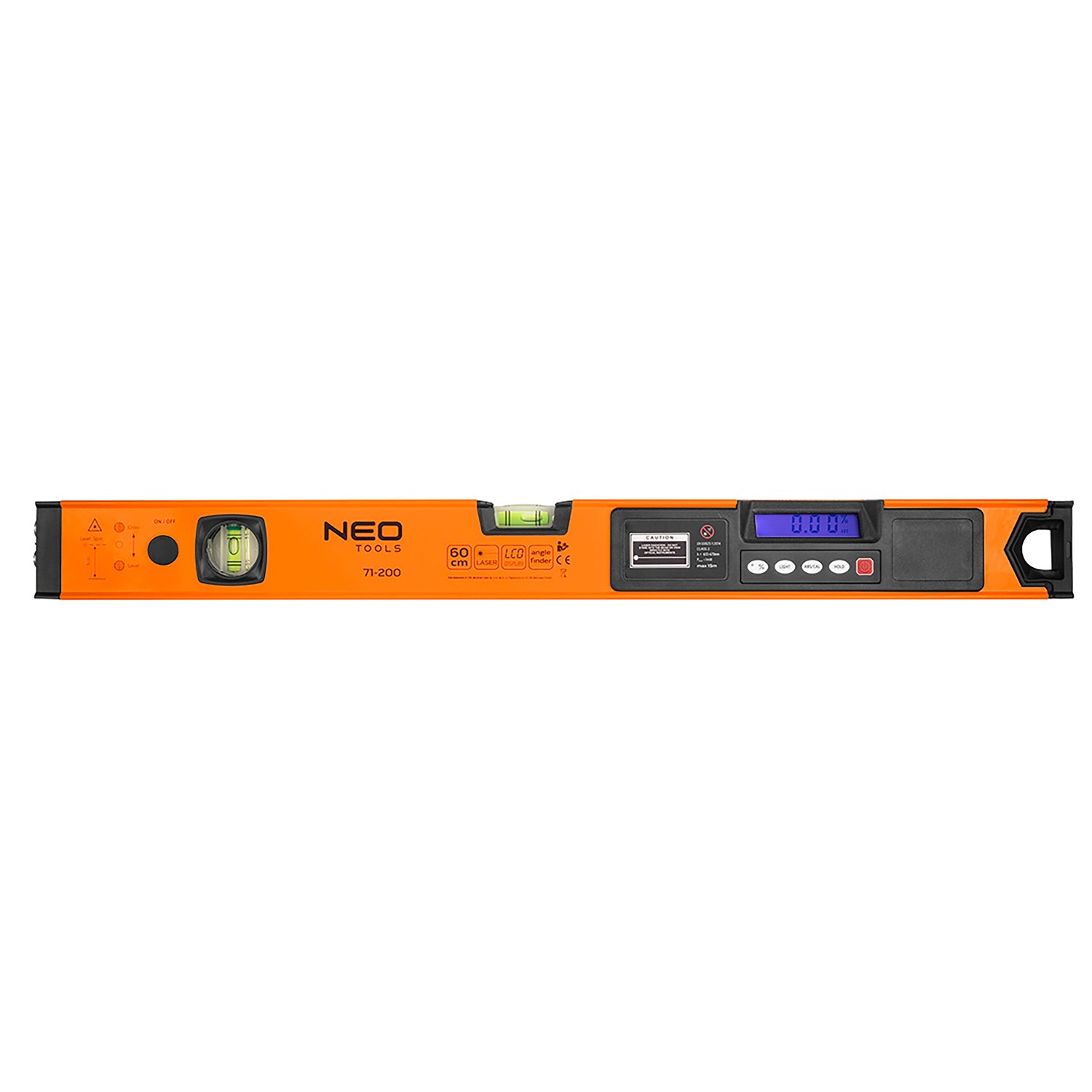 Neo Tools Poziomnica laserowa z wyświetlaczem LCD 60 cm