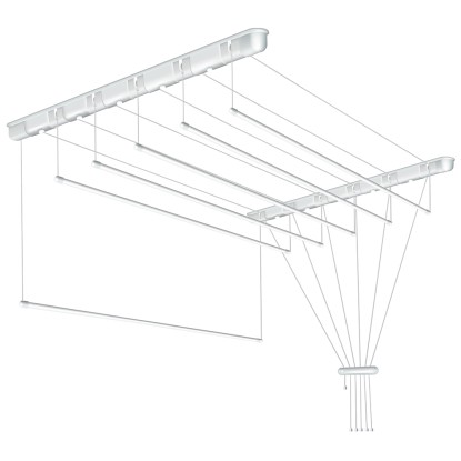 Sepio Suszarka łazienkowa sufitowa 6 x 160 cm