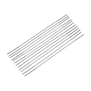 Brzeszczoty do wyrzynarki LUX do drewna rozmiar 5 Comfort, 12 sztuk, długość 130 mm do precyzyjnej obróbki drewna.