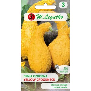 Legutko Dynia ozdobna Yellow Crookneck 1g