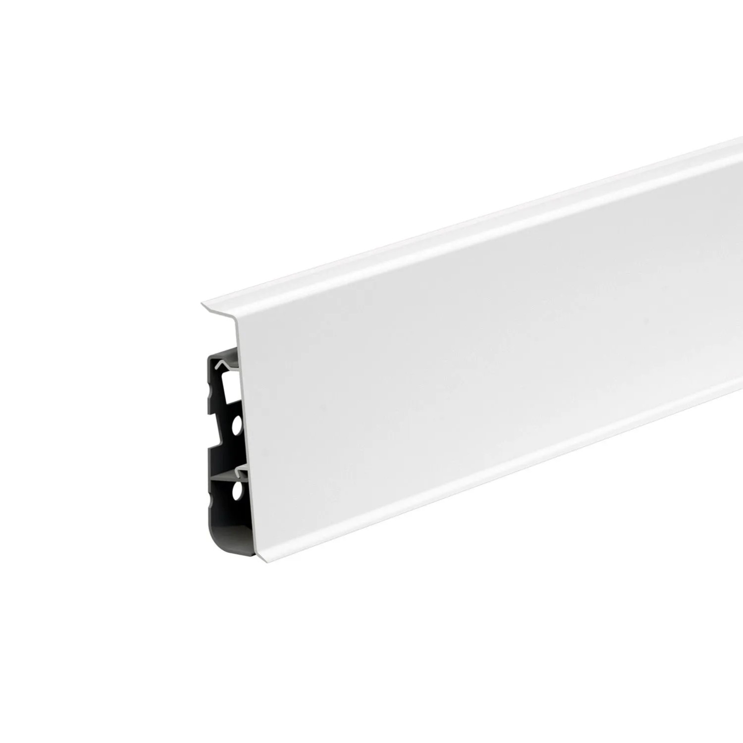 Cezar Listwa przypodłogowa Hi-Line PVC Biały RAL9003 połysk 75x22x2500