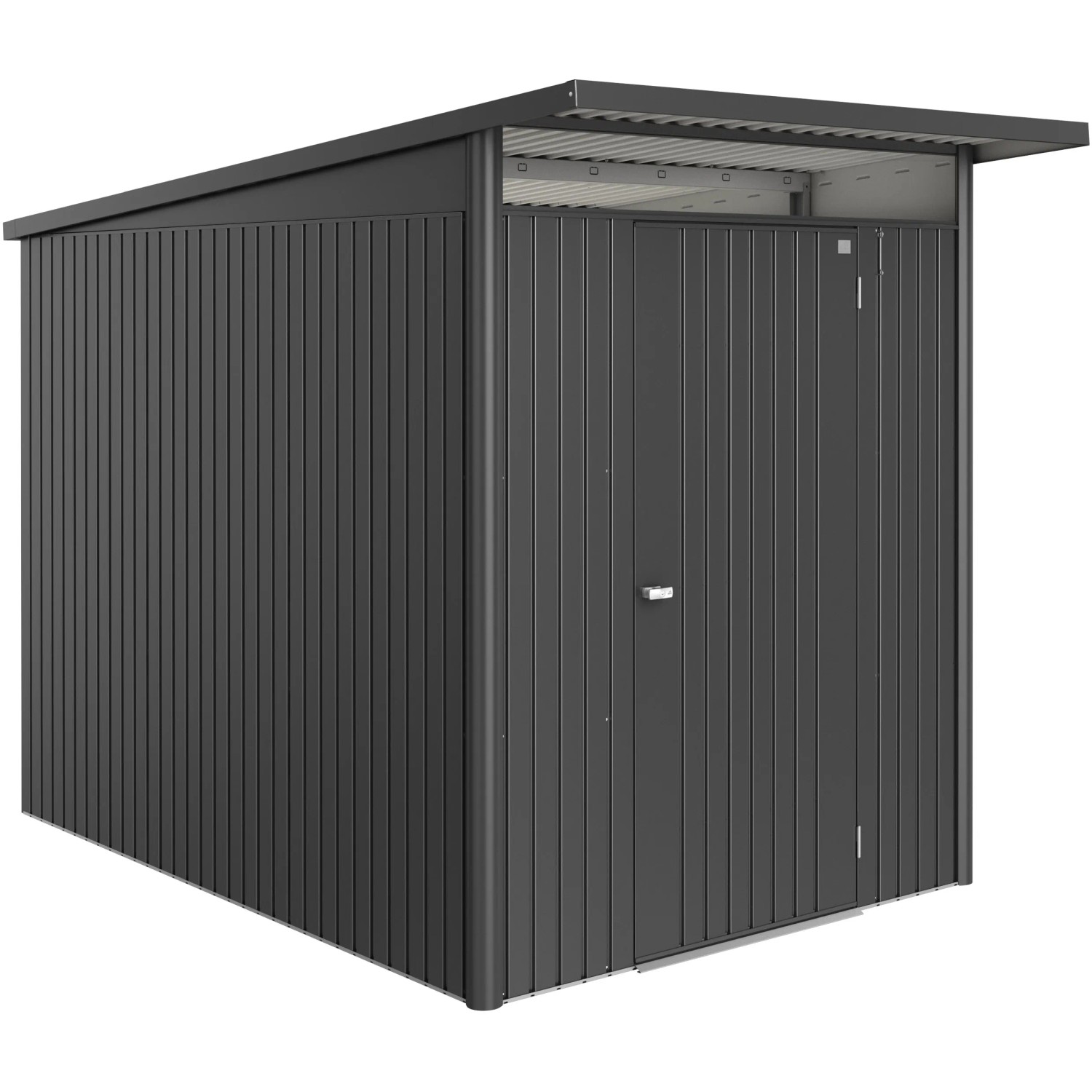 Biohort Domek ogr. metalowy AvantGarde ECO A3 ciemnoszary metalik drzwi standard