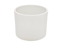 Osłonka walec biała stone - śr. 7 cm