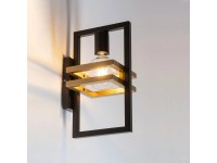 SIGMA Kinkiet MERCI 1xE27 czarno-złoty SIGMA Kinkiet MERCI 1xE27 czarno-złoty