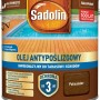 Puszka oleju do drewna Sadolin, bezbarwny, do tarasów i schodów, antypoślizgowy.